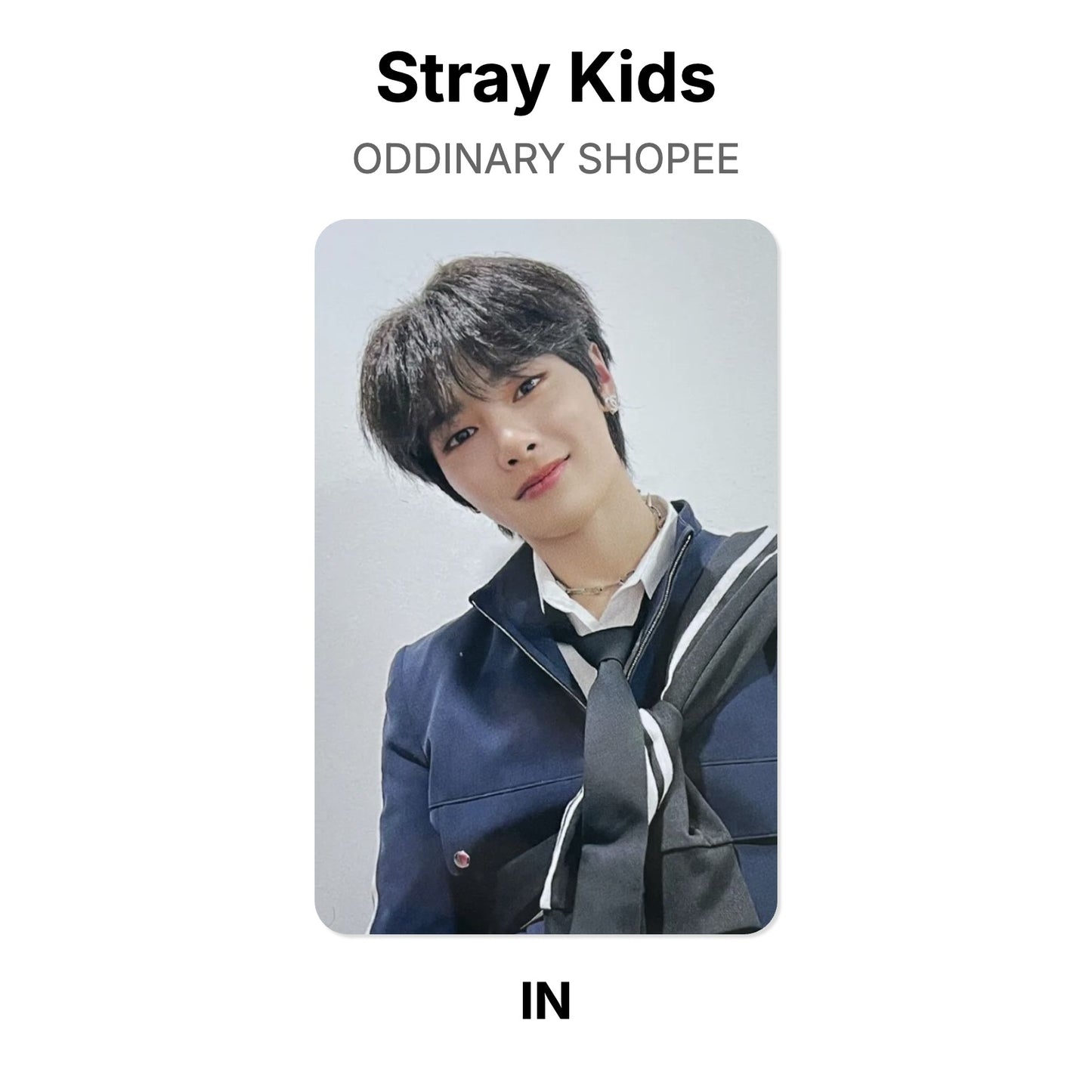 Stray Kids ODDINARY SHOPEE 官方小卡