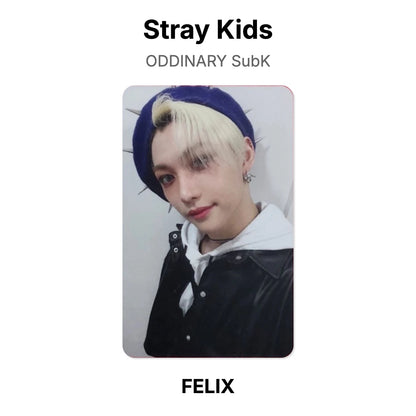 Stray Kids ODDINARY SubK virallinen Photocard