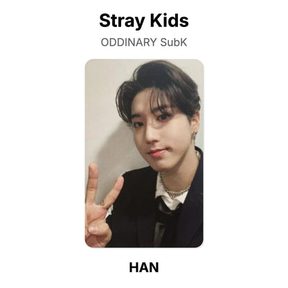 Stray Kids ODDINARY SubK virallinen Photocard