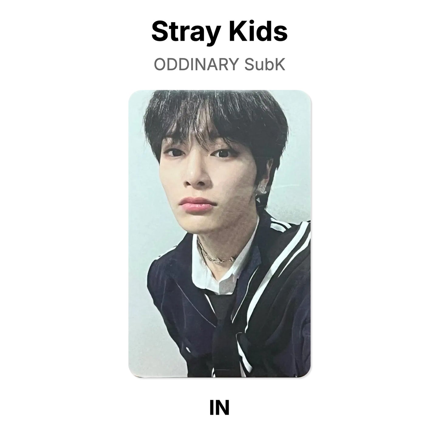 Stray Kids ODDINARY SubK virallinen Photocard