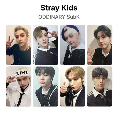 Stray Kids ODDINARY SubK virallinen Photocard