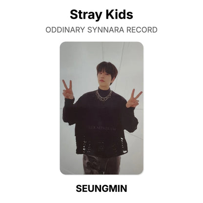 Stray Kids ODDINARY SYNNARA RECORD Official Photocard