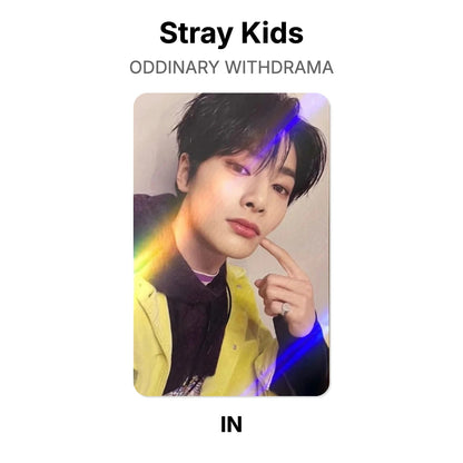 Stray Kids ODDINARY WITHDRAMA photocard ufficiale