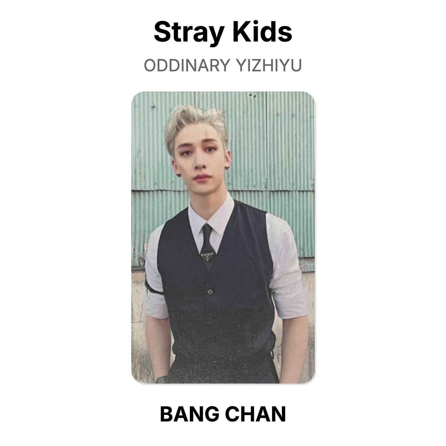 Stray Kids ODDINARY YIZHIYU Official Photocard