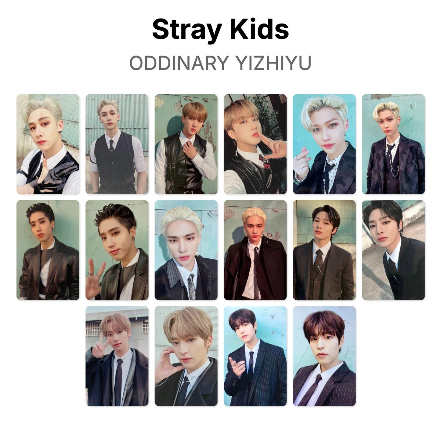 Stray Kids ODDINARY YIZHIYU Official Photocard