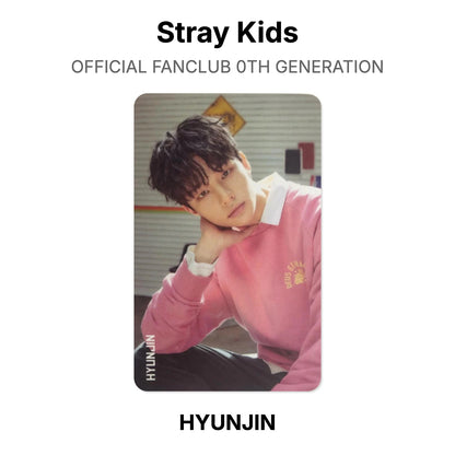Stray Kids OFFICIAL FANCLUB 0TH GENERATION photocard oficial