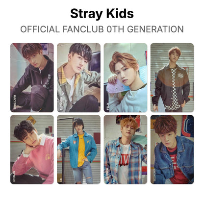 Stray Kids OFFICIAL FANCLUB 0TH GENERATION photocard oficial
