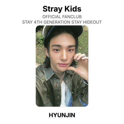 Stray Kids OFFICIAL FANCLUB STAY 4TH GENERATION STAY HIDEOUT photocard oficial