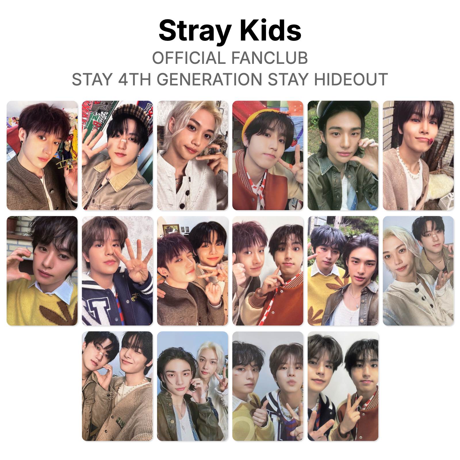 Stray Kids OFFICIAL FANCLUB STAY 4TH GENERATION STAY HIDEOUT Official ...