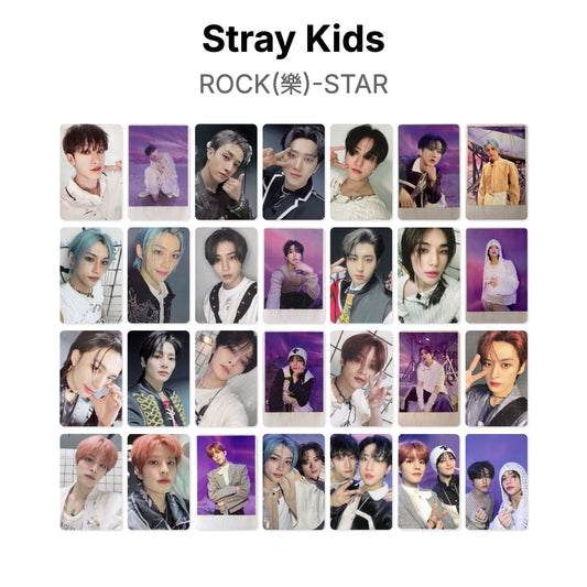 Stray Kids ROCK(樂)-STAR photocard ufficiale