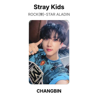 Stray Kids ROCK(樂)-STAR ALADIN photocard ufficiale