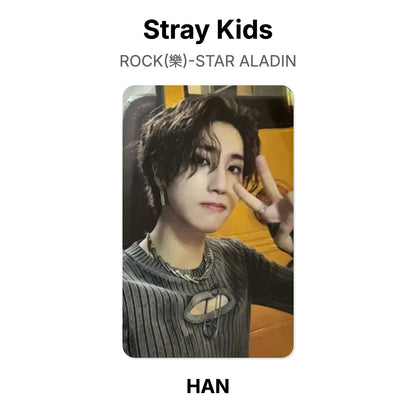 Stray Kids ROCK(樂)-STAR ALADIN photocard ufficiale