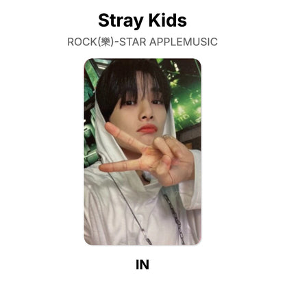 Stray Kids ROCK(樂)-STAR APPLEMUSIC photocard ufficiale