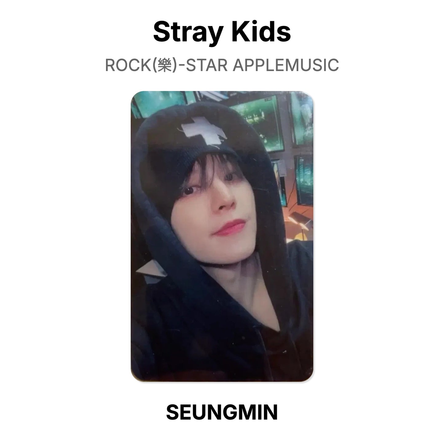Stray Kids ROCK(樂)-STAR APPLEMUSIC photocard ufficiale