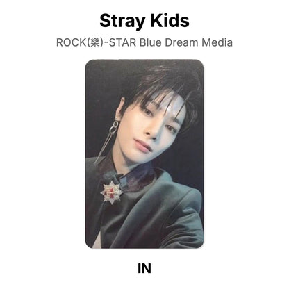 Stray Kids ROCK(樂)-STAR Blue Dream Media photocard ufficiale