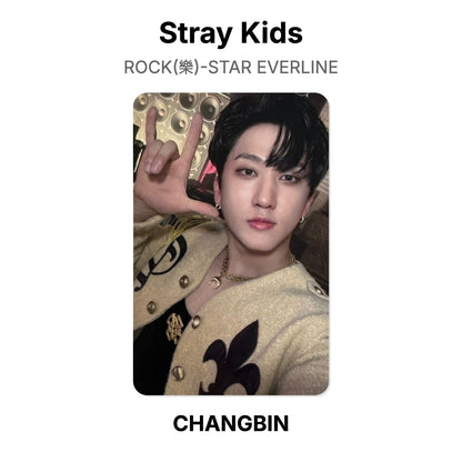 Stray Kids ROCK(樂)-STAR EVERLINE Offizielle Photocard