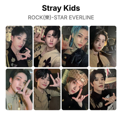 Stray Kids ROCK(樂)-STAR EVERLINE Offizielle Photocard