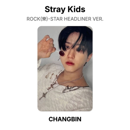 Stray Kids ROCK(樂)-STAR HEADLINER VER. Offizielle Photocard