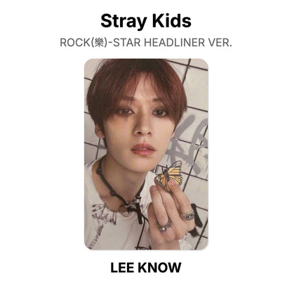 Stray Kids ROCK(樂)-STAR HEADLINER VER. Offizielle Photocard