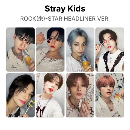 Stray Kids ROCK(樂)-STAR HEADLINER VER. Offizielle Photocard
