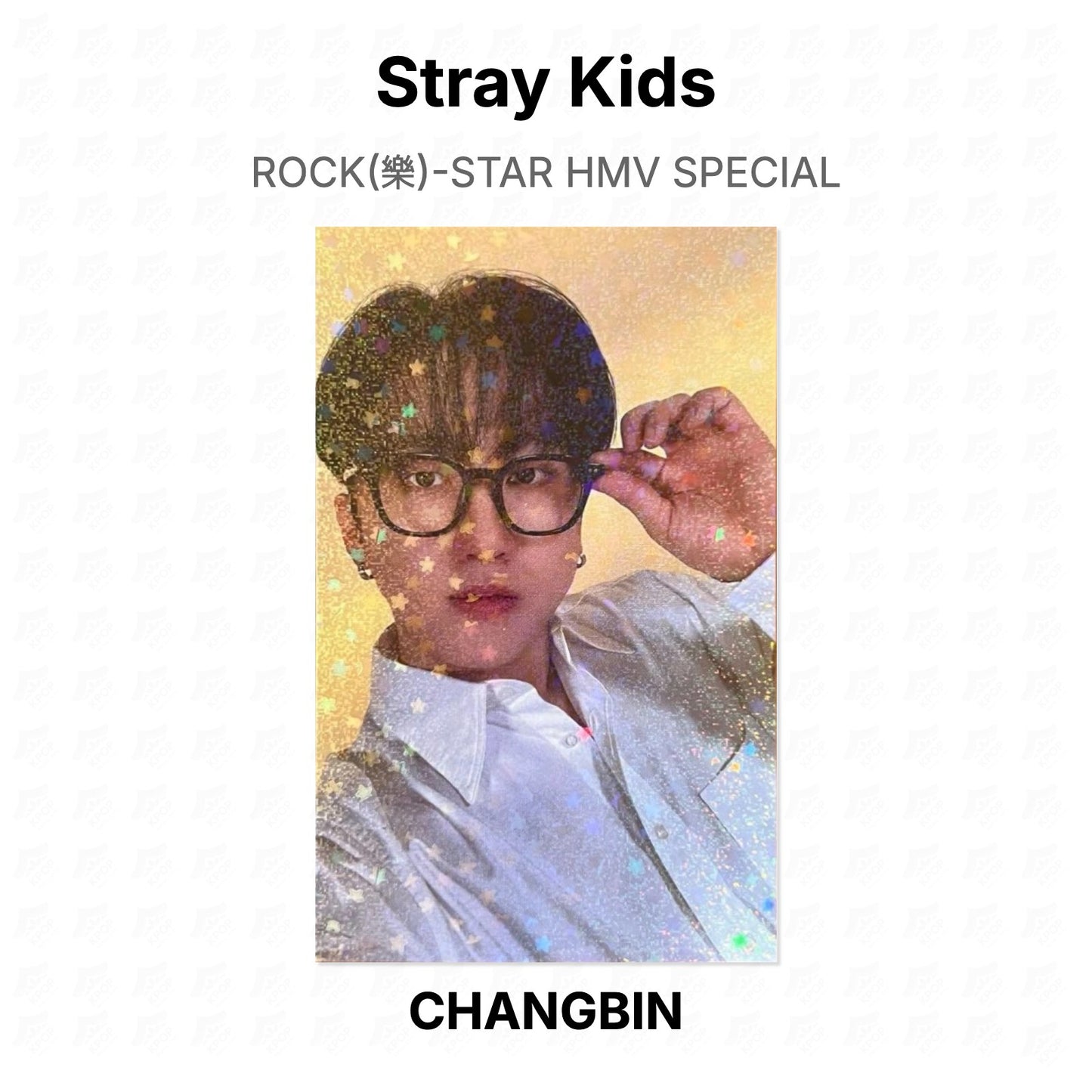Stray Kids ROCK(樂)-STAR HMV SPECIAL Official Photocard