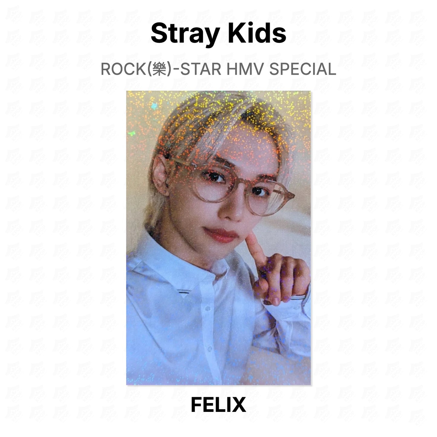 Stray Kids ROCK(樂)-STAR HMV SPECIAL Official Photocard