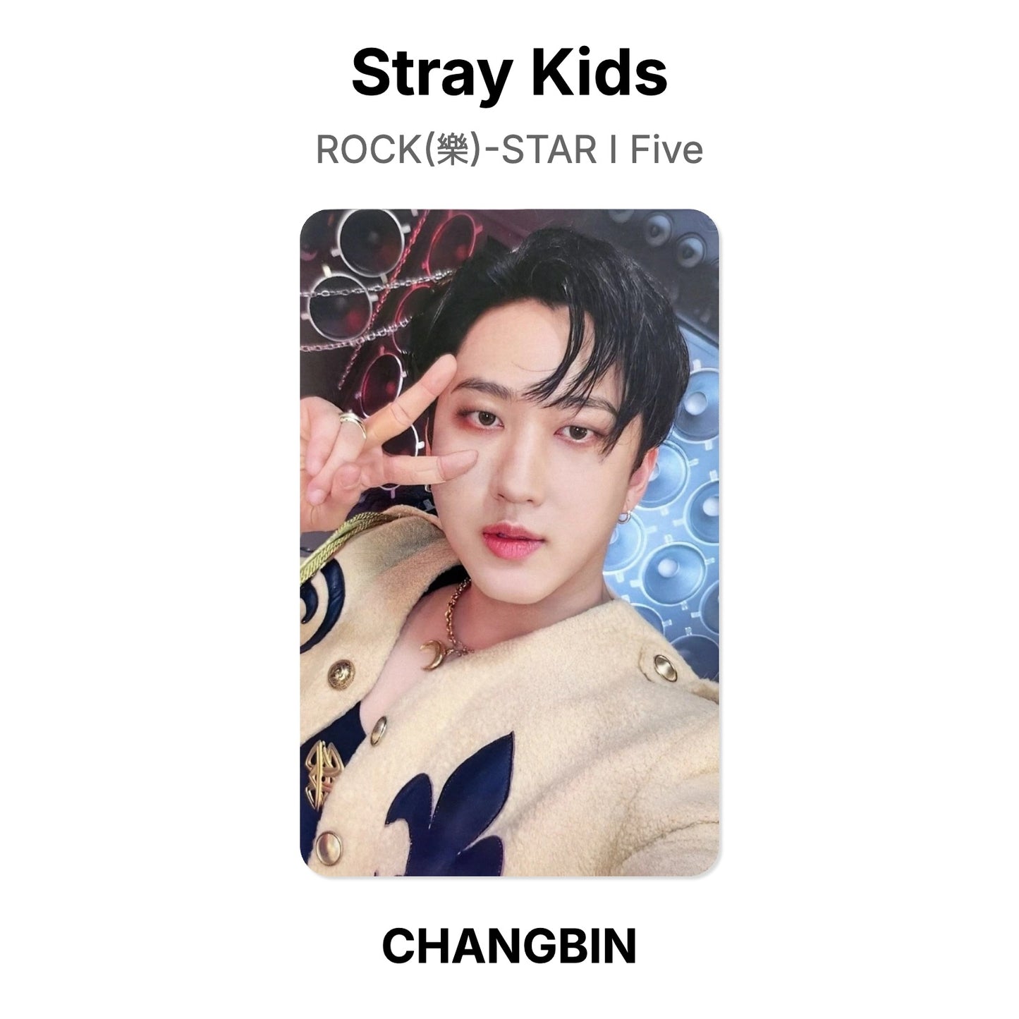 Stray Kids ROCK(樂)-STAR I Five Offizielle Photocard