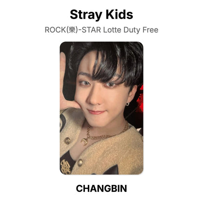 Stray Kids ROCK(樂)-STAR Lotte Duty Free photocard oficial