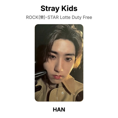 Stray Kids ROCK(樂)-STAR Lotte Duty Free photocard oficial
