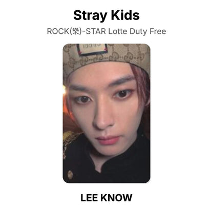 Stray Kids ROCK(樂)-STAR Lotte Duty Free photocard oficial