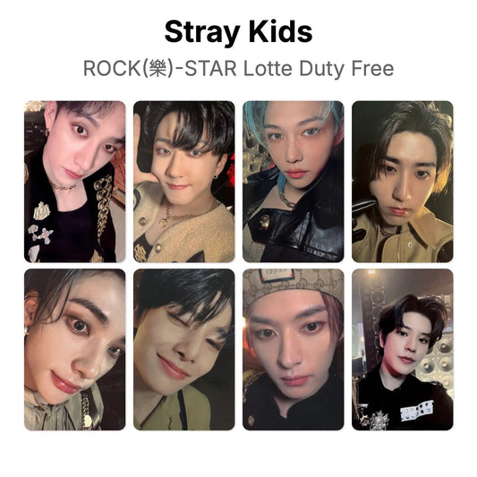 Stray Kids ROCK(樂)-STAR Lotte Duty Free Official Photocard