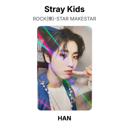 Stray Kids ROCK(樂)-STAR MAKESTAR Official Photocard