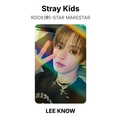 Stray Kids ROCK(樂)-STAR MAKESTAR Official Photocard