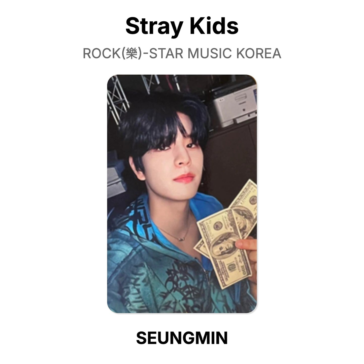 Stray Kids ROCK(樂)-STAR MUSIC KOREA Official Photocard
