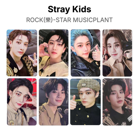 Stray Kids ROCK(樂)-STAR MUSICPLANT Official Photocard