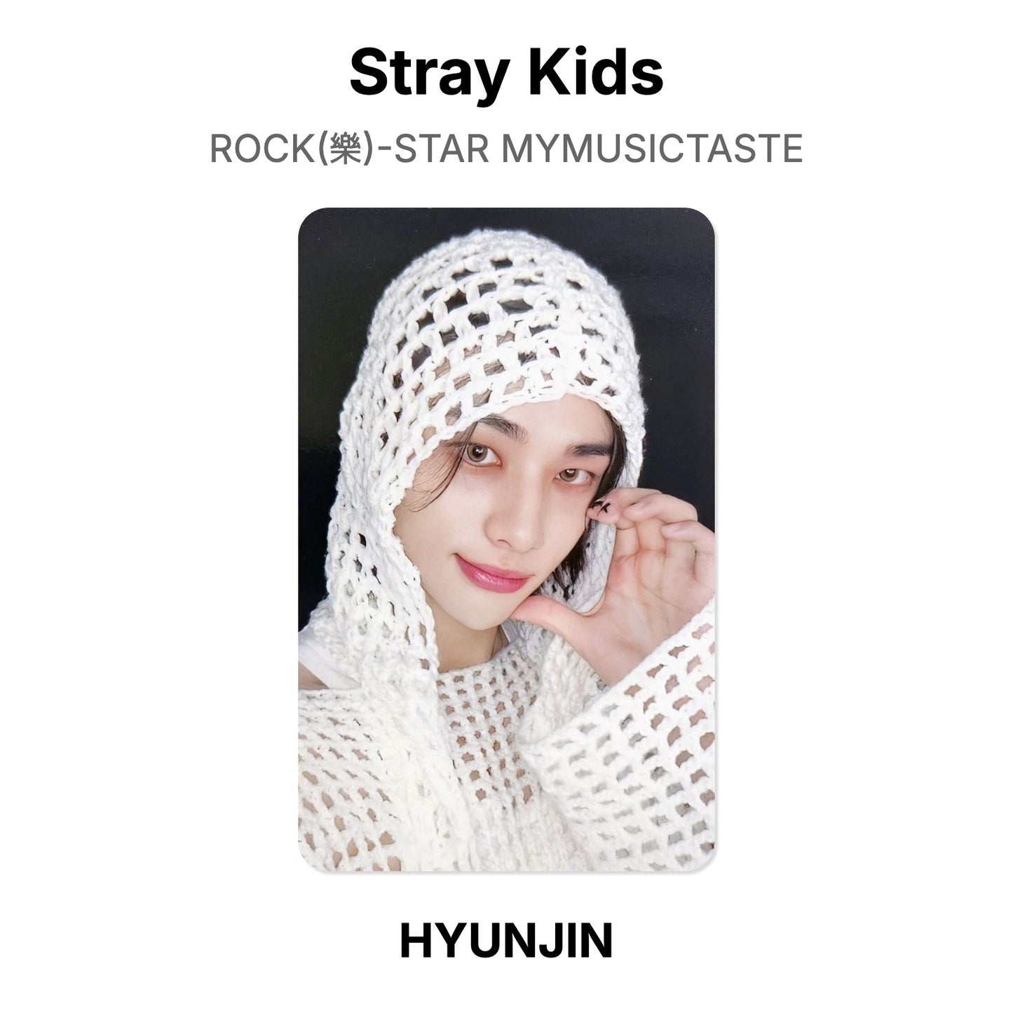 Stray Kids ROCK(樂)-STAR MYMUSICTASTE photocard oficial
