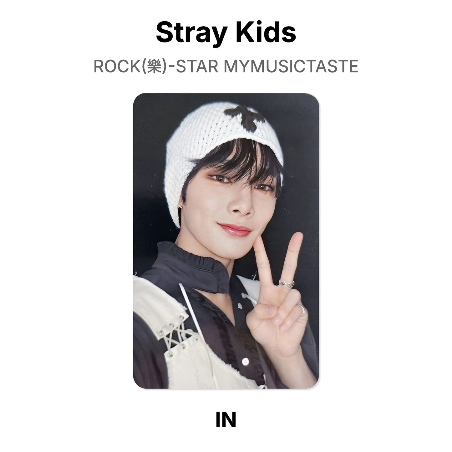 Stray Kids ROCK(樂)-STAR MYMUSICTASTE photocard oficial