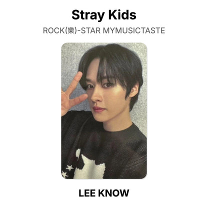 Stray Kids ROCK(樂)-STAR MYMUSICTASTE photocard oficial