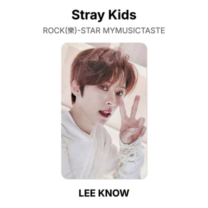 Stray Kids ROCK(樂)-STAR MYMUSICTASTE photocard oficial