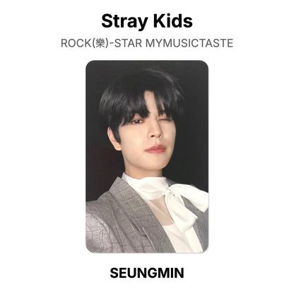 Stray Kids ROCK(樂)-STAR MYMUSICTASTE photocard oficial