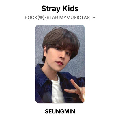 Stray Kids ROCK(樂)-STAR MYMUSICTASTE photocard oficial