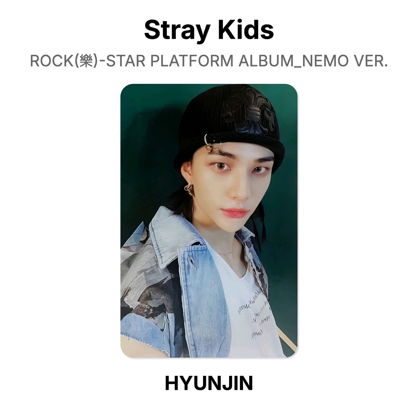 Stray Kids ROCK(樂)-STAR PLATFORM ALBUM_NEMO VER. photocard officielle