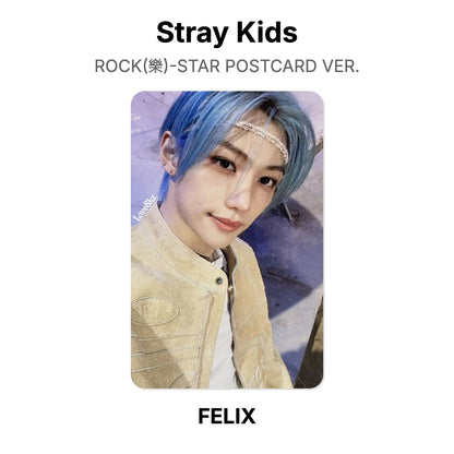 Stray Kids ROCK(樂)-STAR POSTCARD VER. Offizielle Photocard