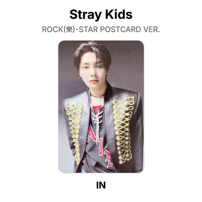 Stray Kids ROCK(樂)-STAR POSTCARD VER. Offizielle Photocard