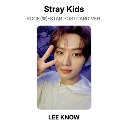 Stray Kids ROCK(樂)-STAR POSTCARD VER. Offizielle Photocard