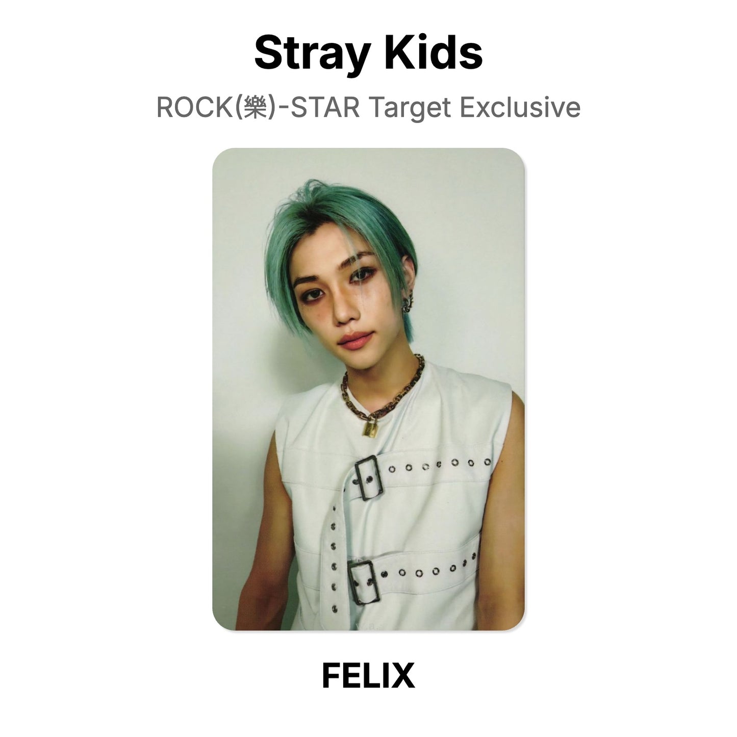 Stray Kids ROCK(樂)-STAR Target Exclusive Official Photocard