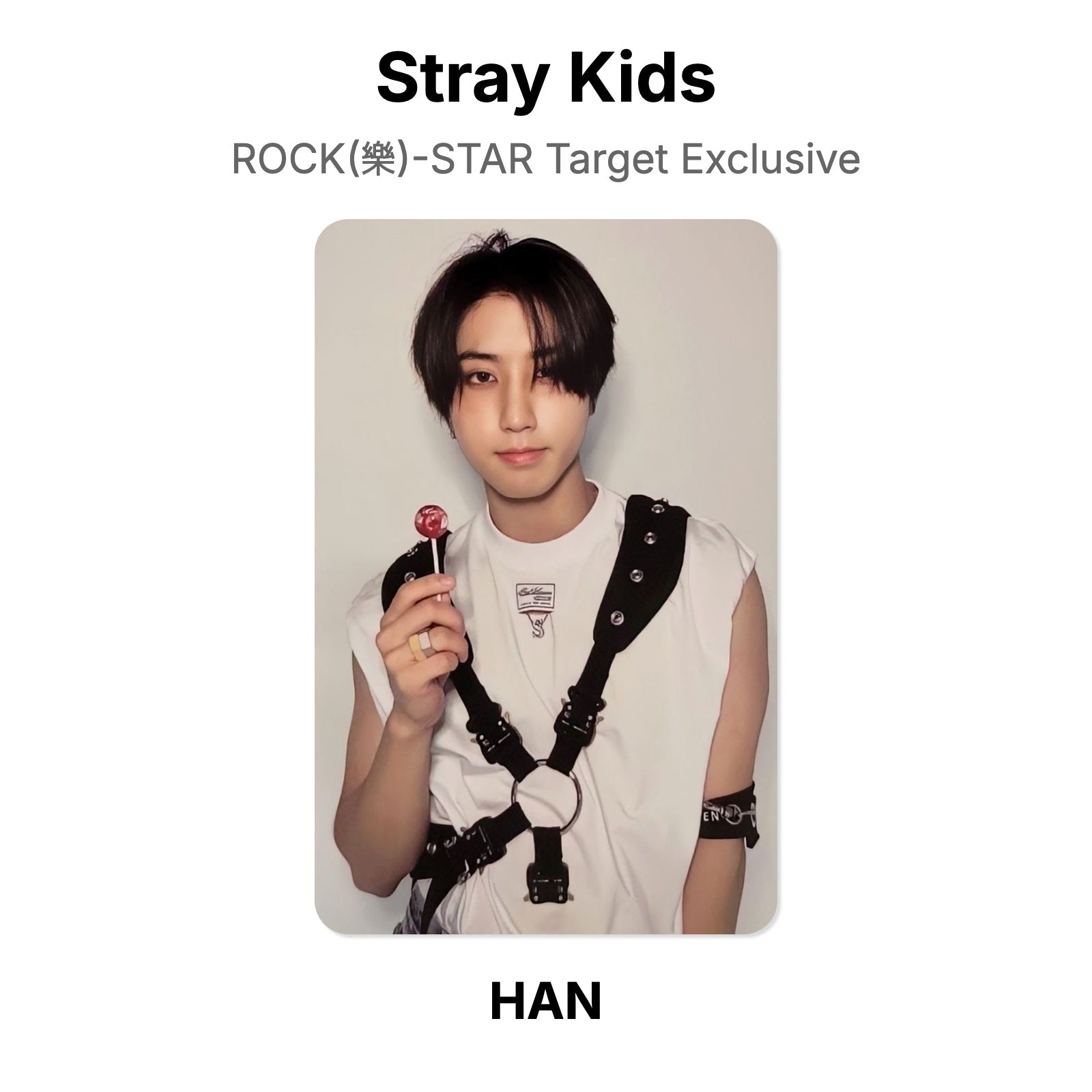 Stray Kids ROCK(樂)-STAR Target Exclusive Official Photocard