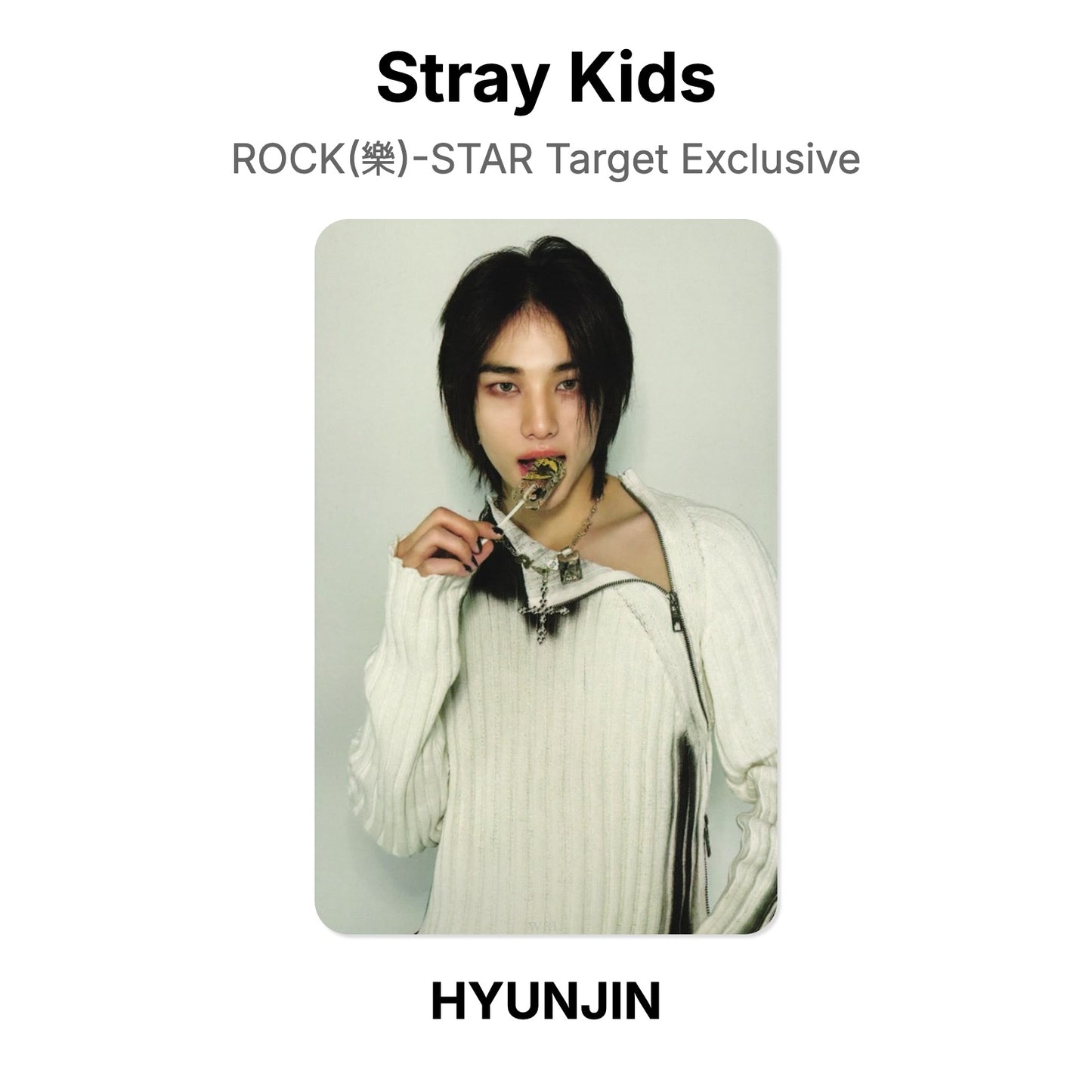 Stray Kids ROCK(樂)-STAR Target Exclusive Official Photocard