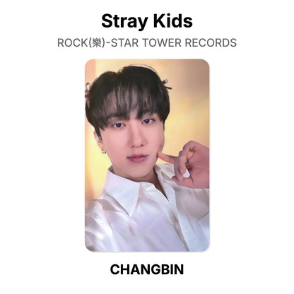 Stray Kids ROCK(樂)-STAR TOWER RECORDS Official Photocard