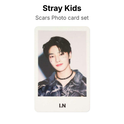 Stray Kids Scars Photo card set virallinen Photocard